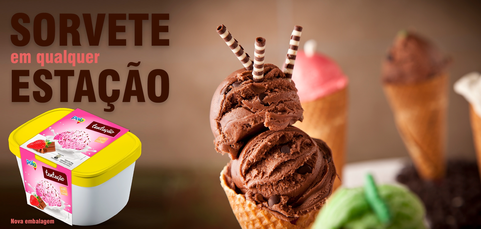 Sorvete em qualquer estação Sorvetes Sorocaba Fabrica de Sorvete Sorocaba Mais frutos Açai Sorocaba Picolé Sorocaba